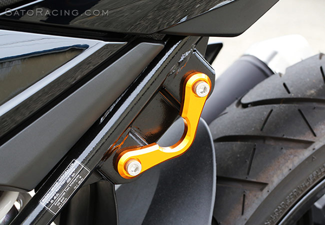 Sato Racing Billet Racing / Tie Down Hook for the Suzuki GSX250R (2017+) Sato Racing Billet Racing / Tie Down Hook for the Suzuki GSX250R (2017+)